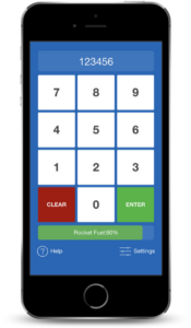 Lunch Code Keypad Simulator App